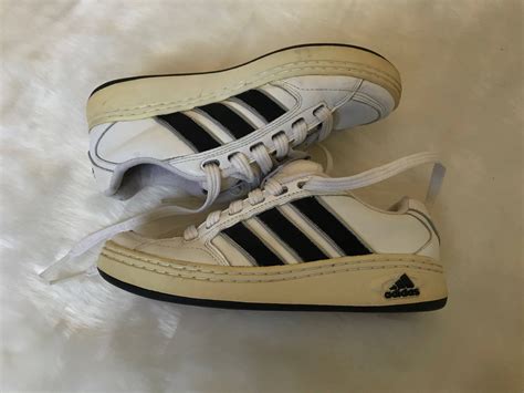 old fashioned adidas shoes.